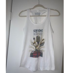 Lost Lake festival white tshirt
